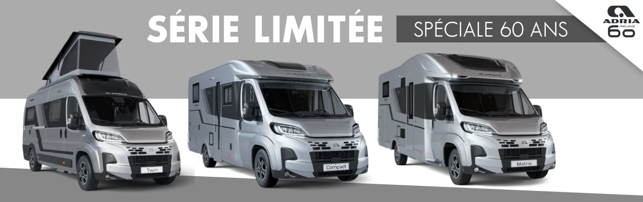 Série limitée spéciale 60ans ADRIA