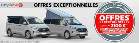 Offres exceptionnelles Campérêve 2025