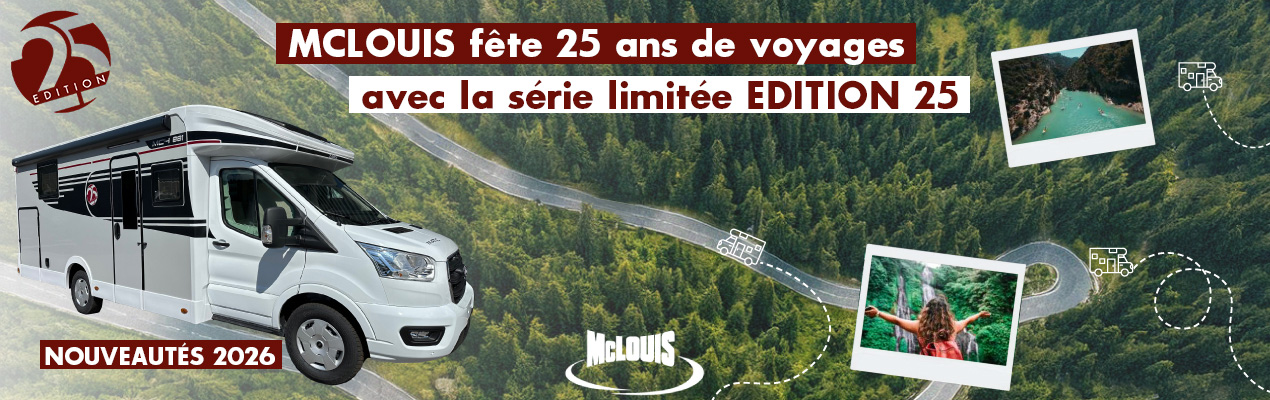 McLouis fête ses 25 ans de voyages avec la série limitée EDITION 25